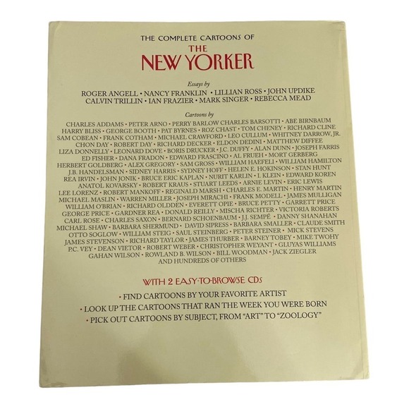 The Complete Cartoons of the New Yorker Paperback 1925-2004 with CD's - Picture 5 of 6